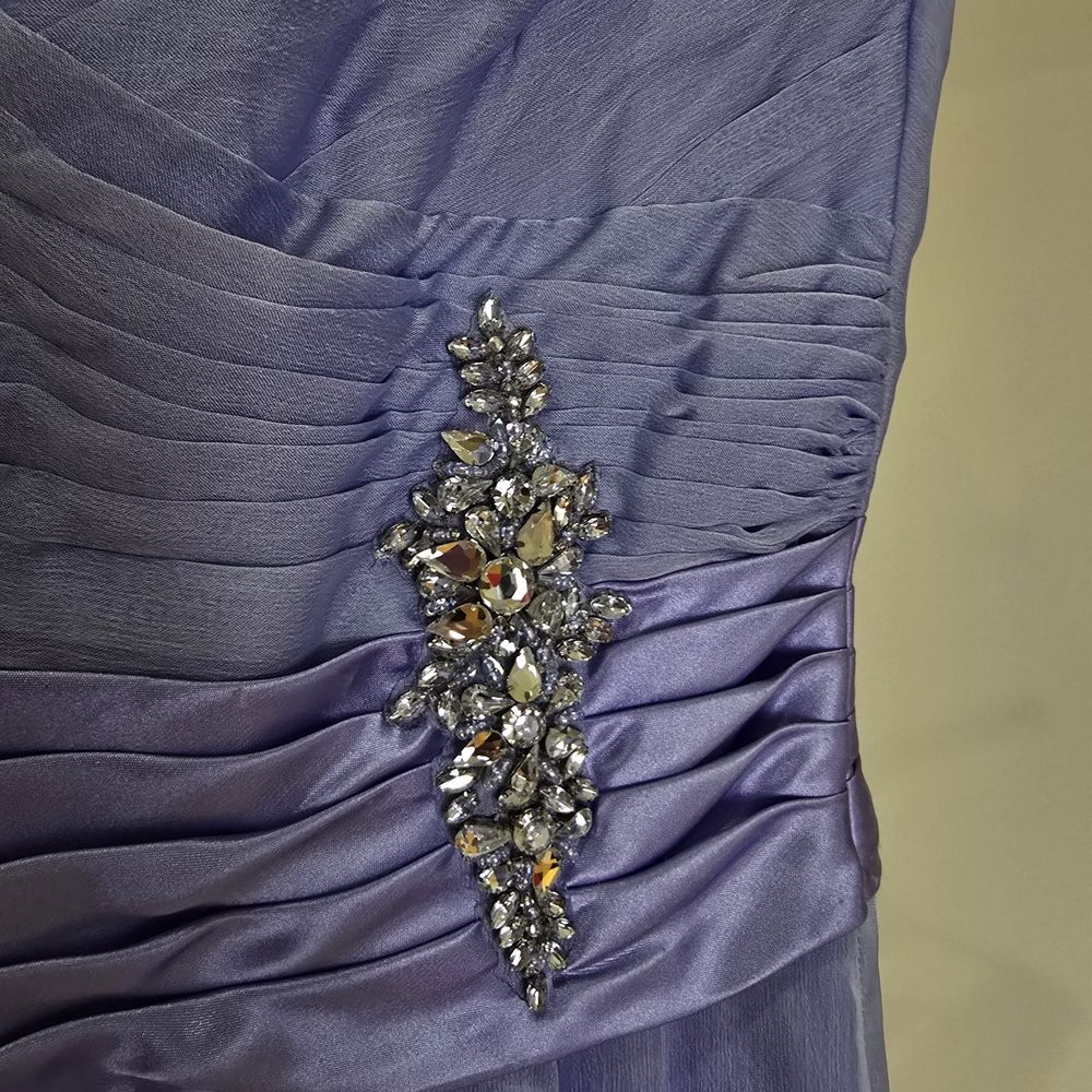 Lavender Jade by Jasmine Embellished Dress 14 Wedding Mother Of The Bride Formal - Picture 2 of 9